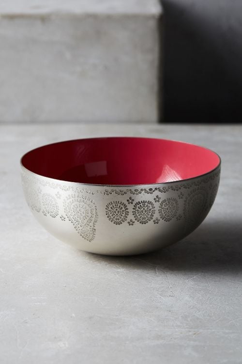 Octavia Nut Bowl Raspberry Anthropologie memorial day sale