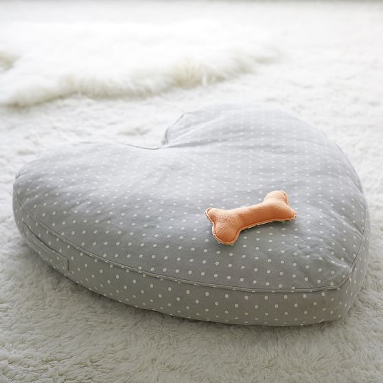 PBteen Northfield Heart Pet Bed pottery barn teen memorial day sale