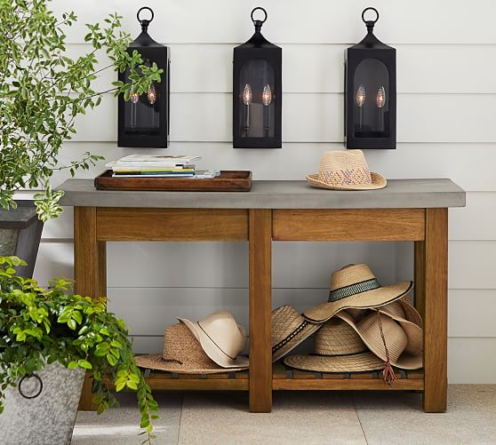 Pottery Barn Abbott Console Table pottery barn outdoor furniture sale