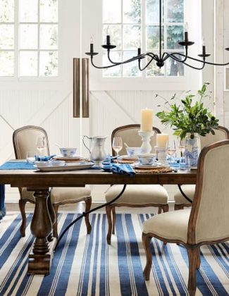 Pottery Barn LORRAINE EXTENDING DINING TABLE pottery barn memorial day stock up sale