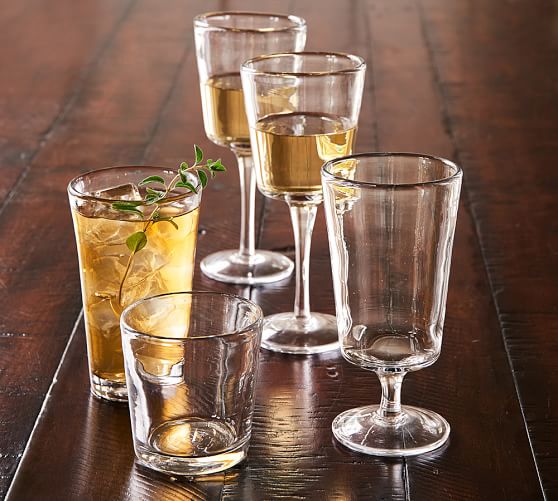 Pottery Barn MONTERO GLASSWARE pottery barn premier sale event