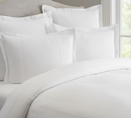 Pottery Barn PEYTON ORGANIC DUVET COVER SHAM pottery barn premier sale
