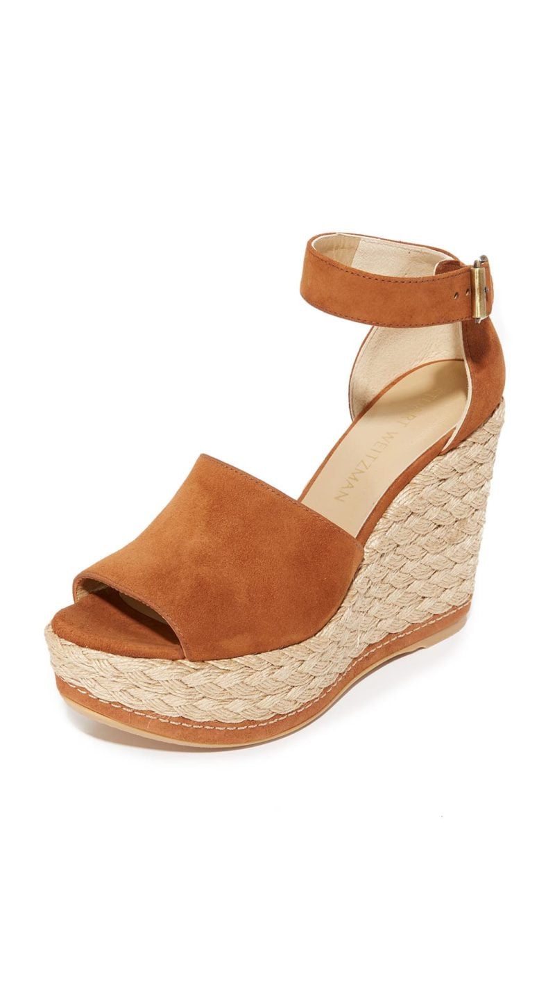 Stuart Weitzman Soho Jute Espadrille Wedges Saddle Shopbop Surprise Sale