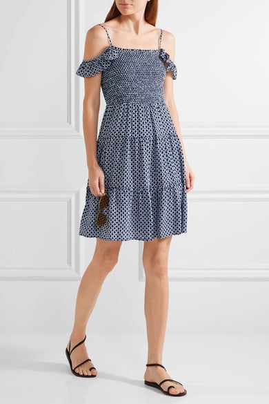 TORY BURCH Cabarita printed voile dress fit and flare dresses summer 