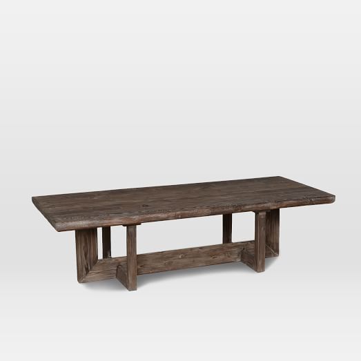 West Elm Cove Coffee Table Reclaimed Pine Wood west elm 25% sale