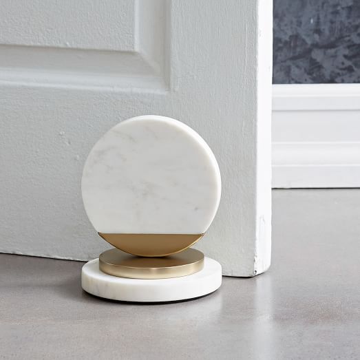 West Elm Deco Marble Doorstop west elm 25% sale