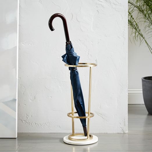 West Elm Deco Marble Umbrella Stand west elm 25% sale