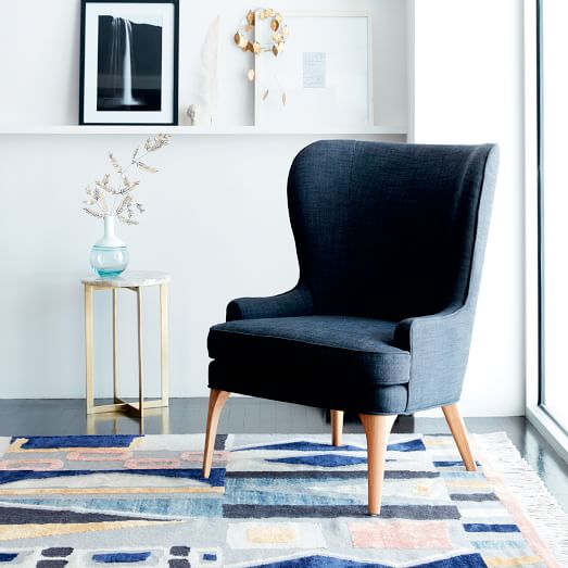 West Elm Owen Wing Chair west elm 25% sale