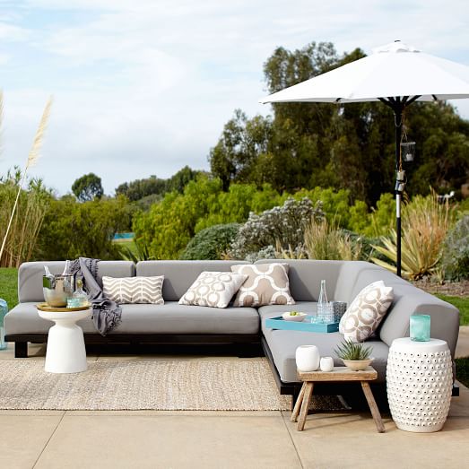 West Elm Tillary® Outdoor Modular Seating west elm buy more save more sale outdoor furniture