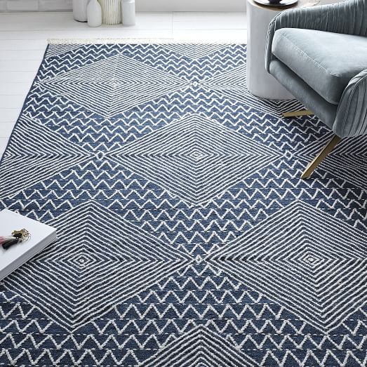 West Elm Traced Diamond Kilim Rug west elm buy more save more sale