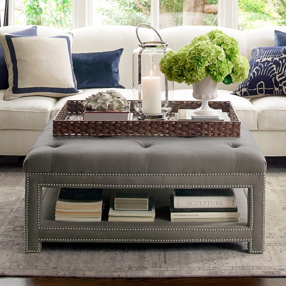 Williams Sonoma Home Octavia Tufted Ottoman williams sonoma home buy more save more sale