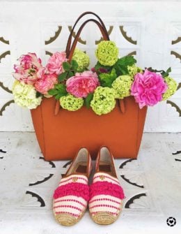 candace rose tory garden roses burch fringe espadrilles candieanderson blog memorial day sale