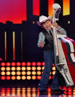 Watch Little Big Shots Season 2 Episode 11 Little Big News Videos Wednesday, May 31, 2017. Meet three adorable and talented boys from the group Los Bañales Juniors (Jesus, Manuel, Moises ages 12, 10, 7) from Guadalajara, Jalisco. They joined Steve Harvey to share their musical talent! They are absolutely AMAZING, they even got Steve to try the accordion. They sang La Bamba and more! Be sure to watch. Viva Jalisco :)