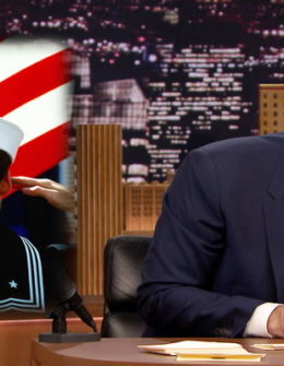 Watch Jimmy Fallon write thank you notes to the U.S. Armed Forces, raisins, challenge coins, the Bachelorette whaboom bachelor, and many more on the Friday, May 26, 2017 episode of the Tonight Show Starring Jimmy Fallon.