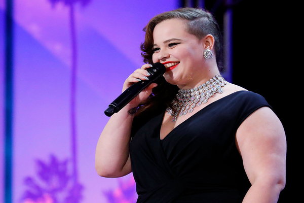  Watch America's Got Talent Season 12 Episode 1 Auditions Night 1 Videos: Tuesday, May 30, 2017. Meet talented 21 year old singer Yoli Mayor of Miami, Florida! Simon Cowell stopped her mid-performance and had her start over. She sang "Make It Rain" by Ed Sheeran, and it was amazing!