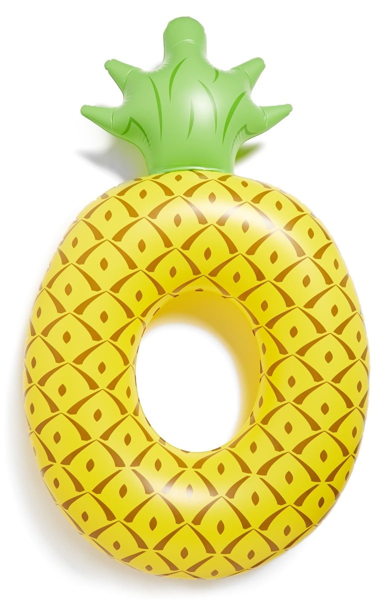 BIGMOUTH INC. Large Pineapple Pool Float Multi Yellow summer pool floats