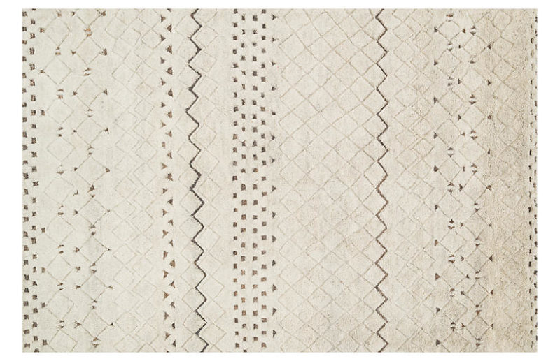 Blanche Jute-Blend Rug, Sand One Kings Lane furniture home decor sale