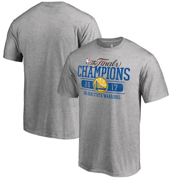 Fanatics Branded Golden State Warriors Heathered Gray 2017 NBA Finals Champions Big & Tall Flex T-Shirt golden state warriors 2017 nba champions 