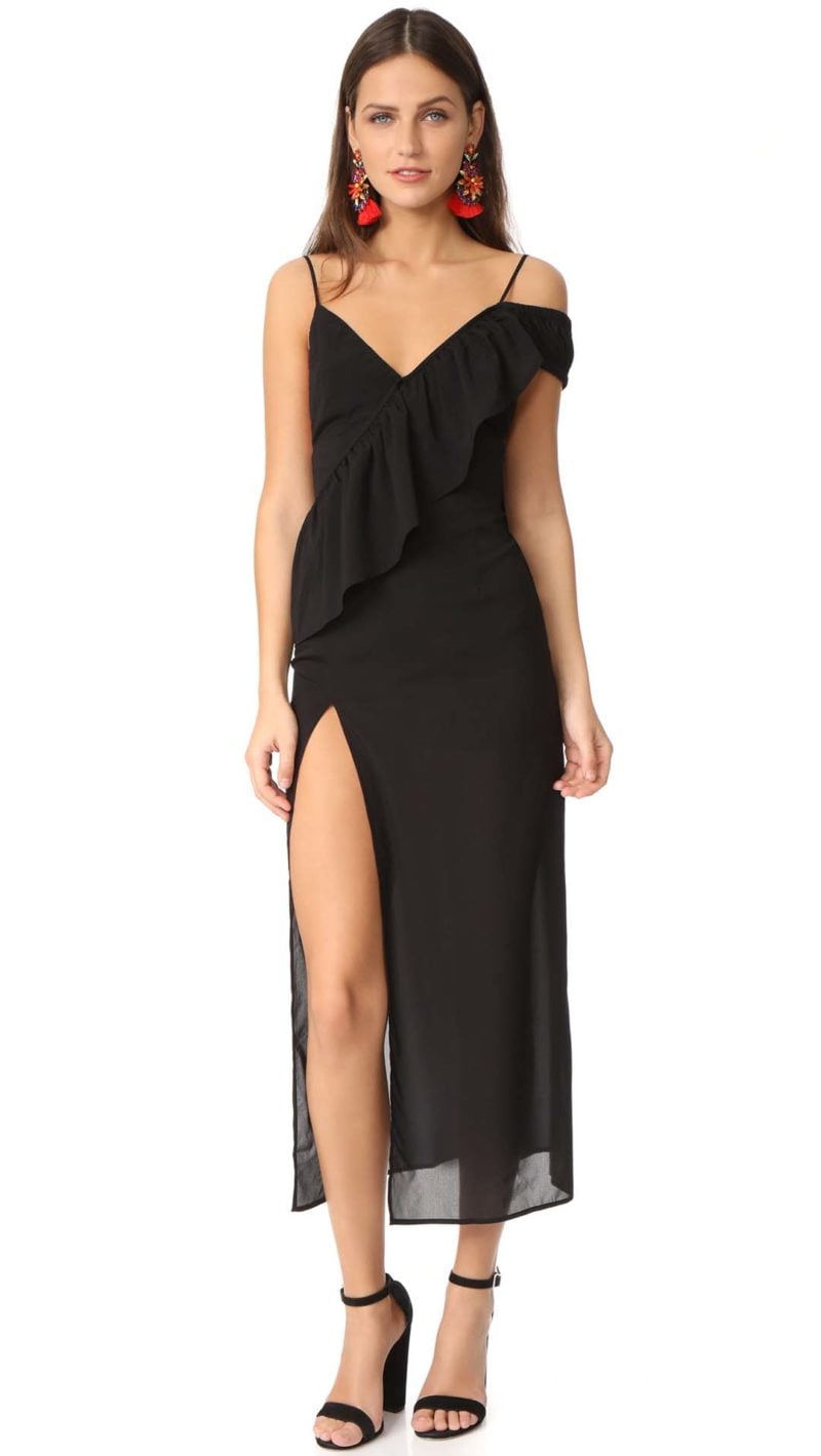For Love & Lemons Flamenco Maxi Dress Black Shopbop 70% sale