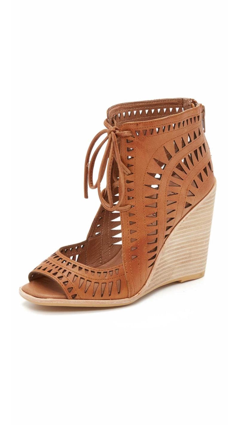 Jeffrey Campbell Rodillo Wedge Sandals Tan, Black Shopbop 70% sale