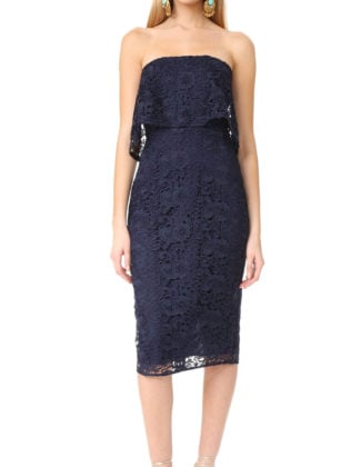 LIKELY Lace Driggs Strapless Dress Navy Blue Shopbop 70% Sale