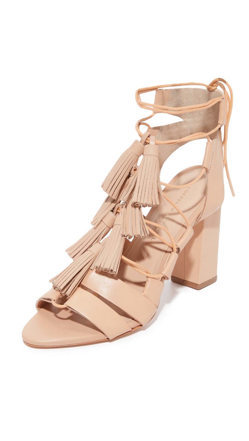 Loeffler Randall Luz Tassel Sandals Wheat Shopbop 70% sale