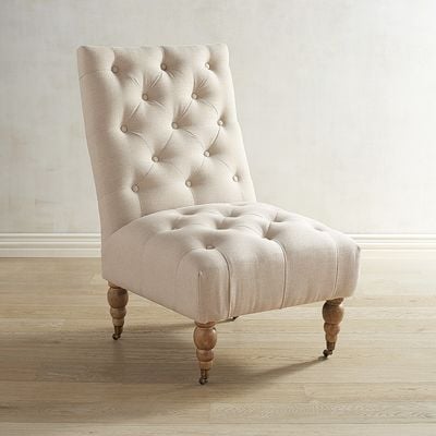 Magnolia Home by Joanna Gaines Collection Magnolia Home Linen Slipper Chair Pier 1