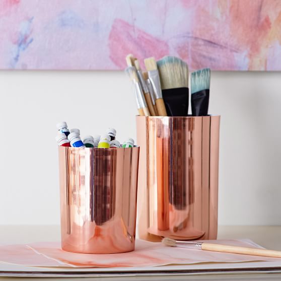 PBteen Isabella Rose Taylor Art Canisters Rose Gold pbteen 25% sale