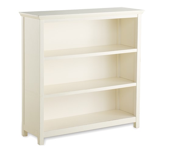 Pottery Barn Kids Cameron 3-Shelf Bookcase Simply White Pottery Barn Kids sale