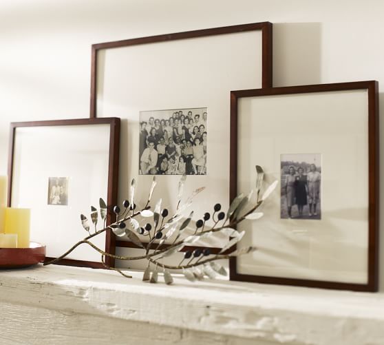 Pottery Barn WOOD GALLERY OVERSIZED MAT FRAMES pottery barn fathers day gifts sale