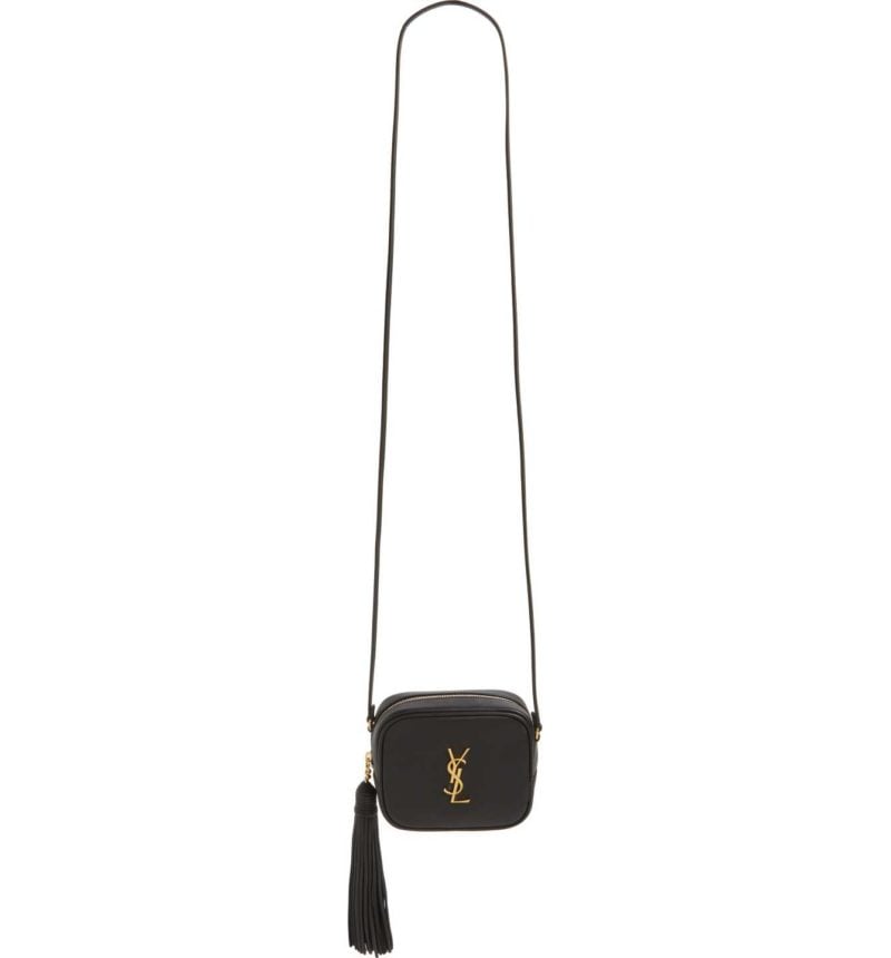 SAINT LAURENT 'Monogram Mini Blogger' Crossbody Bag 1000 Nero crossbody bags summer 2017