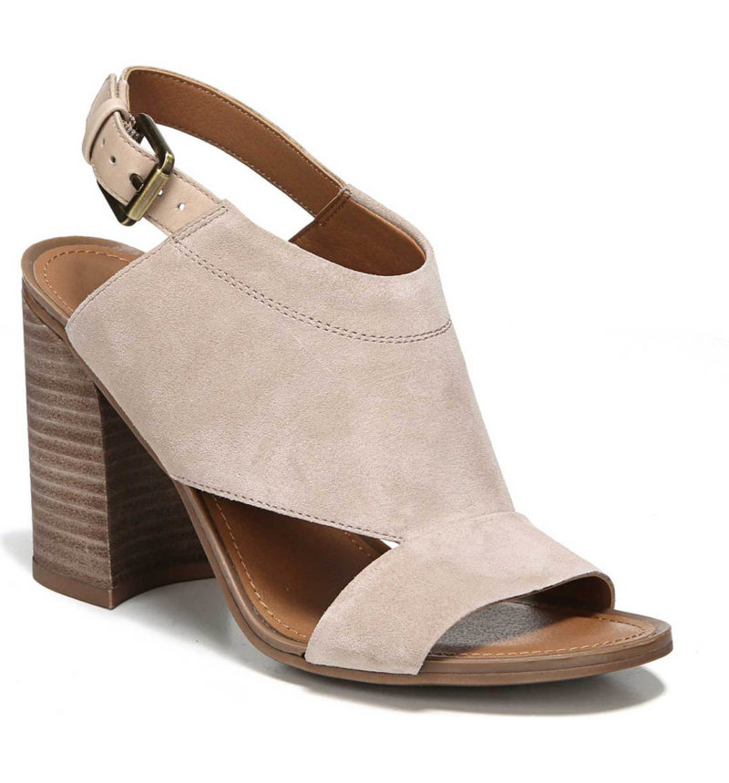 SARTO BY FRANCO SARTO Suzie Cage Sandal Summer Beige Suede nordstrom block heel sandals summer 2017