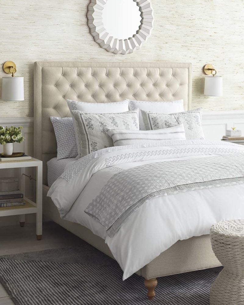 Savoy Embroidered Duvet Cover Serena & Lily 20% sale