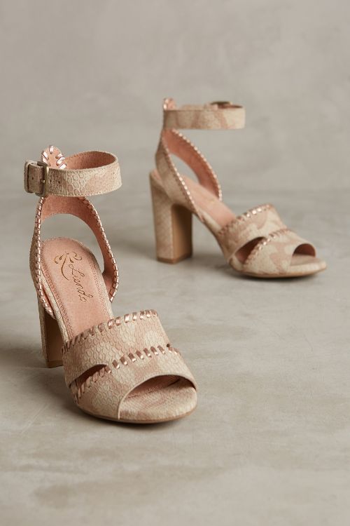 Seychelles Concordia Block Heel Sandals Rose Gold block heel sandals summer 2017