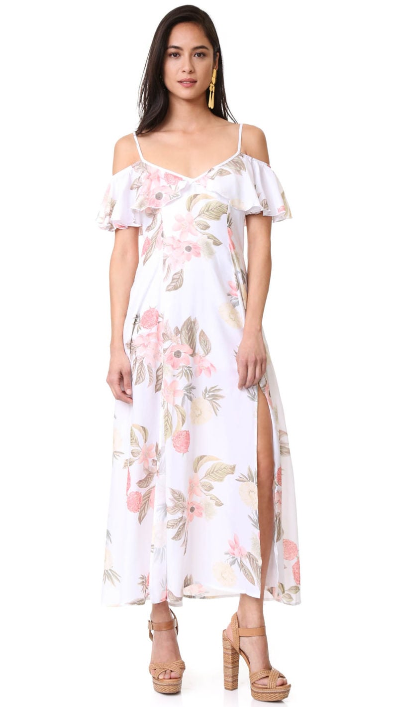 Somedays Lovin Off Shoulder Ruffle Dress Karolina Floral Print Shopbop 70% sale