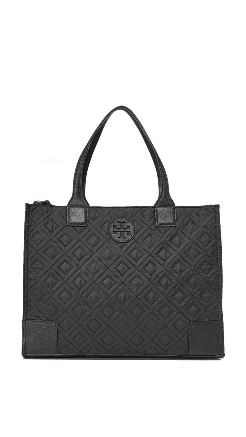 Tory Burch Ella Quilted Tote Black Shopbop 70% sale