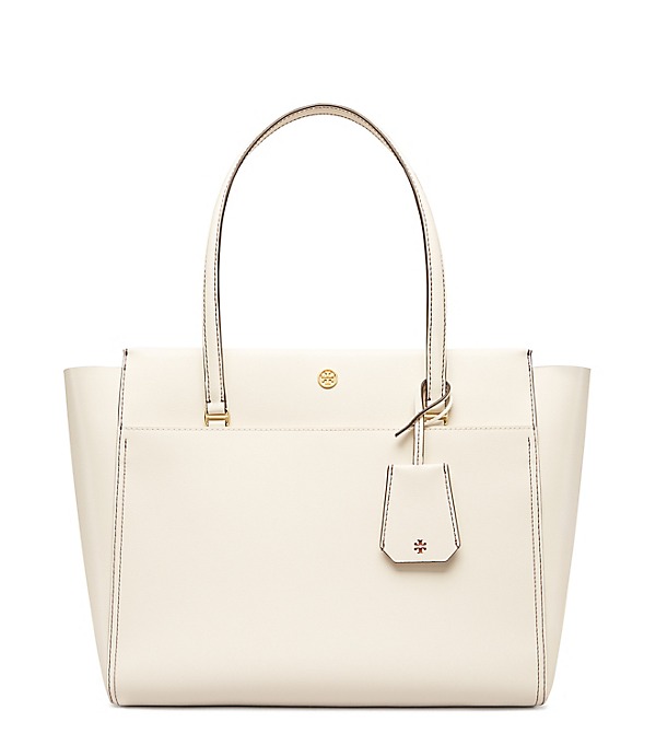 Tory Burch PARKER TOTE New Ivory Mango tory burch semi-annual sale
