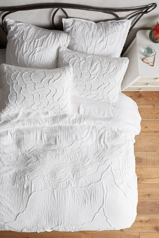 Vesna Duvet Cover White Anthropologie Anthro Day Sale furniture home decor
