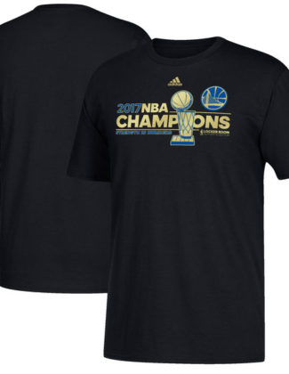adidas Golden State Warriors Black 2017 NBA Finals Champions Locker Room T-Shirt golden state warriors nba champions