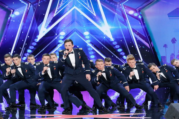 Watch America's Got Talent Season 12 Episode 3 Auditions Night 3 Videos: Tuesday, June 13, 2017. Meet In The Stairwell. They're a talented Air Force a capella group (ages 18 - 22 from Colorado Springs, Colorado). Be sure to watch their amazing performance on the AGT stage, and see them cover One Direction's hit song "Drag Me Down."
