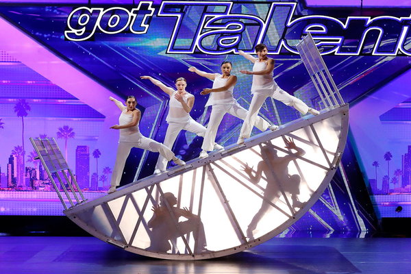  Watch America's Got Talent Season 12 Episode 2 Auditions Night 2: Tuesday, June 6, 2017. Diavolo. A Los Angeles dance troupe wows the judges with an elaborate set piece. They were so phenomenal they got a standing ovation from the judges and the crowd! They received four yeses and are through to the next round.