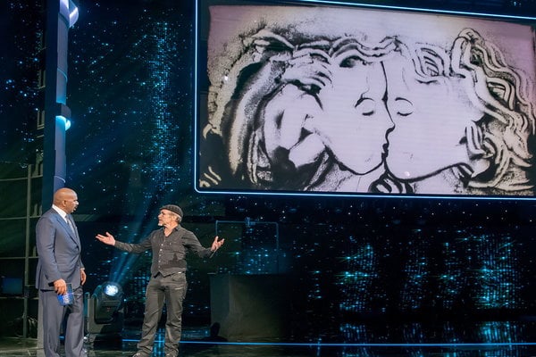 Watch Little Big Shots: Forever Young Season 1 Episode 2 Age Ain't Nothing But A Number Videos: Wednesday, June 28, 2017. Watch talented sand artist Joe Castillo (age 70 of Atlanta, Georgia). You have to see the beautiful, unique sand art he created (which also included a special surprise for Steve).