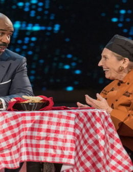 Little Big Shots: Forever Young Season 1 Episode 2 Age Ain't Nothing But A Number Videos: Wednesday, June 28, 2017. Meet beautiful Italian cook and businesswoman, Maria of "Maria's Italian Kitchen"! Can you believe she's 83 years old? This amazing cook from Palm Springs cracks up Steve and the audience with her hilarious quips about life as an Italian grandma and chef. She loves to go to the casino and gamble!