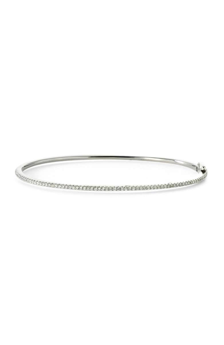 BONY LEVY Skinny Stackable Diamond Bangle White Gold Nordstrom anniversary sale