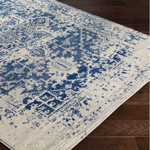Bungalow Rose Andover Blue Beige Area Rug Wayfair rug market sale
