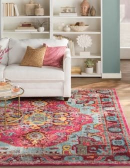 Bungalow Rose Loughlam Pink Area Rug Wayfair rug market sale