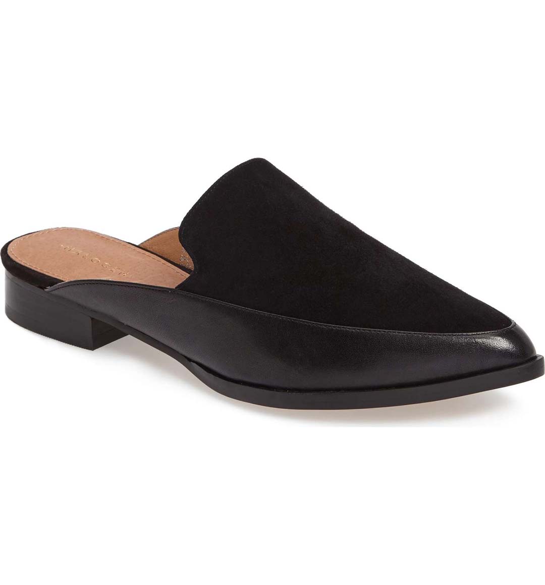 Halogen Corbin Slide Loafer Black nordstrom anniversary sale