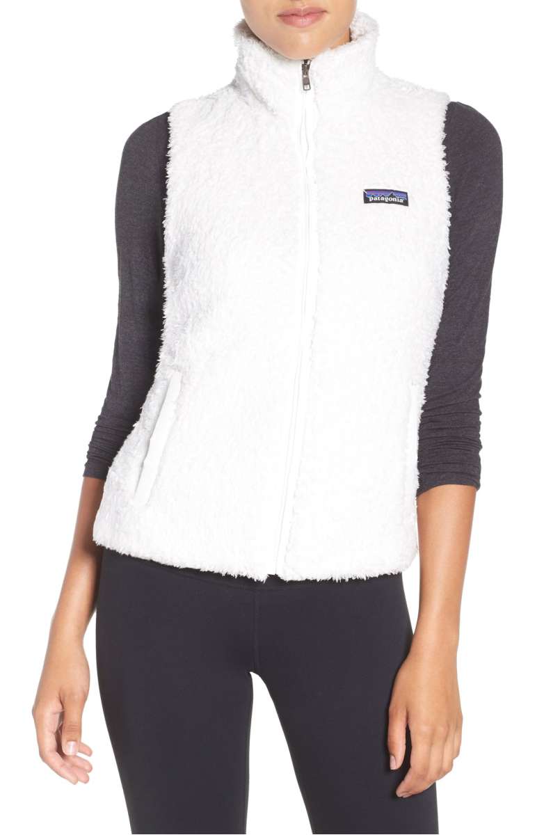 PATAGONIA Los Gatos Fleece Vest Birch White nordstrom anniversary sale