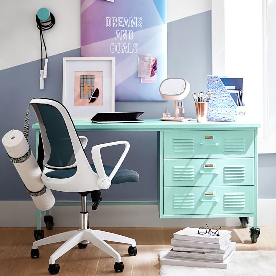 PBteen Locker Desk Power Green pbteen study and save sale