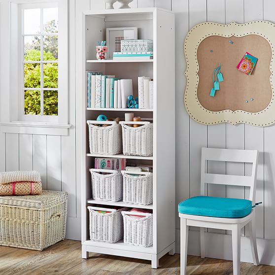 PBteen Rowan Tower Simply White pbteen study and save sale